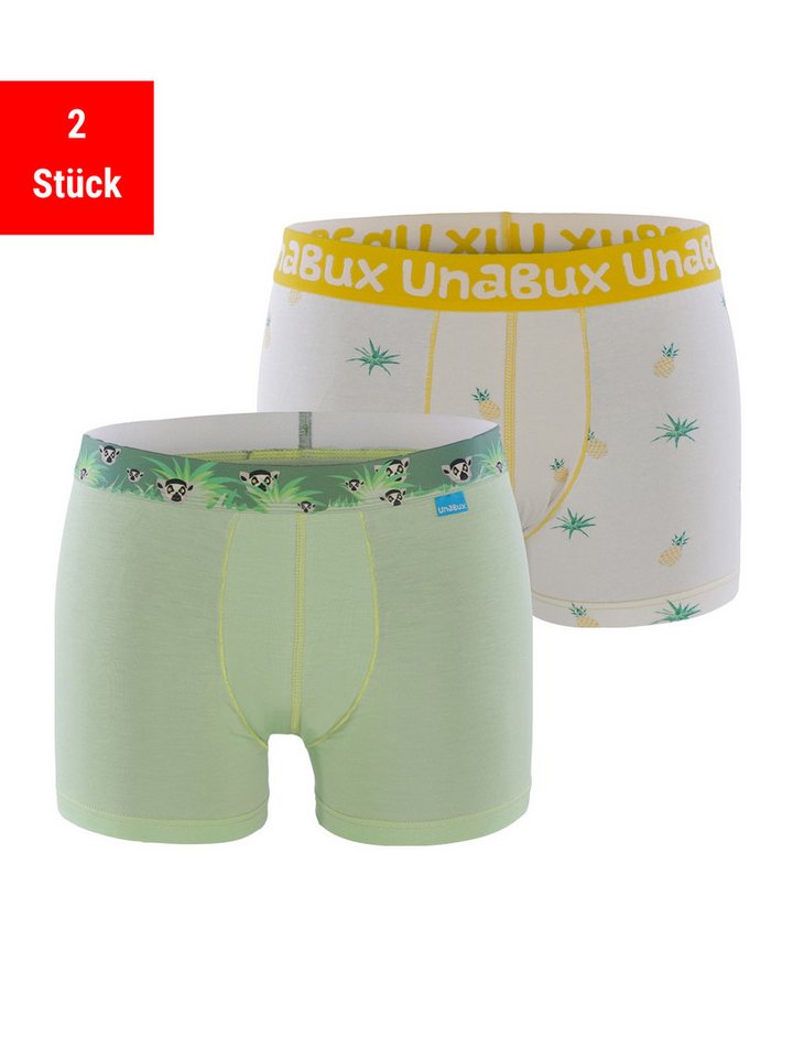 UnaBux Retro Pants Boxer Briefs KING JULIEN / FIVE FINGERS (2-St) von UnaBux