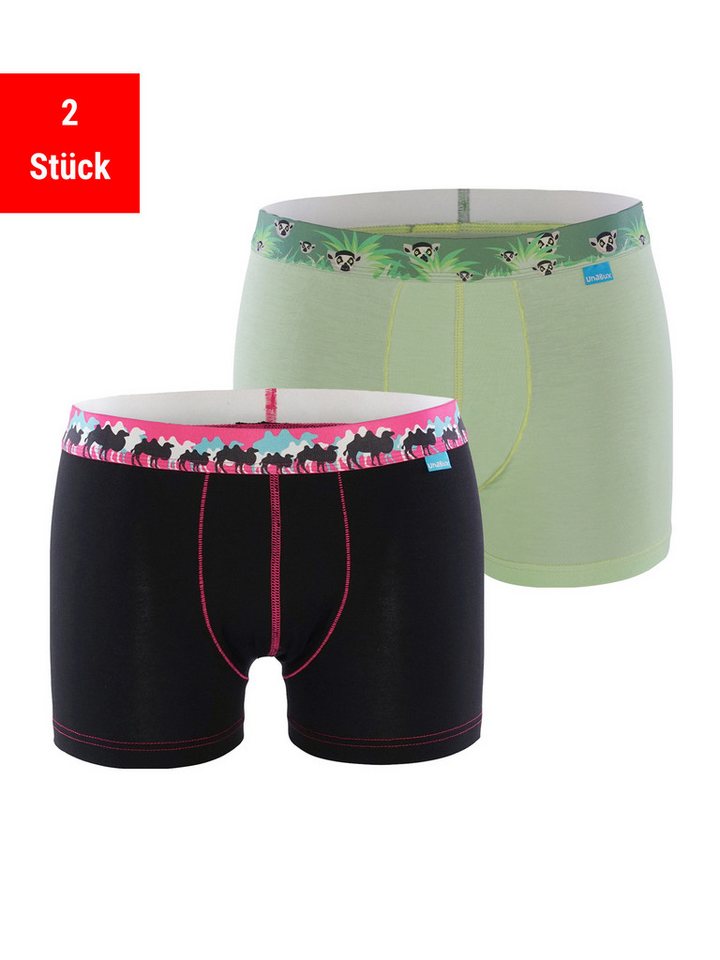 UnaBux Retro Pants Boxer Briefs KING JULIEN / FIVE FINGERS (2-St) von UnaBux