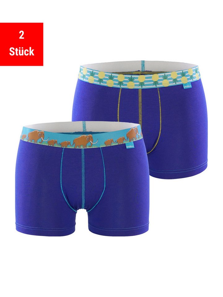 UnaBux Retro Pants Boxer Briefs RUPERT / FIVE FINGERS (2-St) von UnaBux