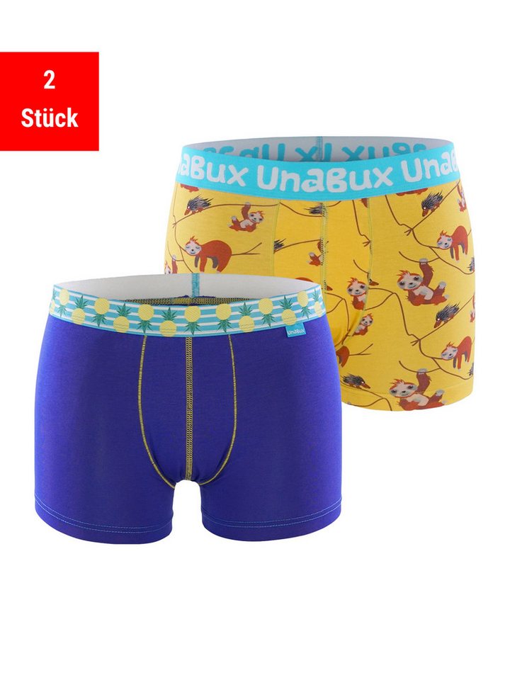 UnaBux Retro Pants Boxer Briefs RUPERT / FIVE FINGERS (2-St) von UnaBux