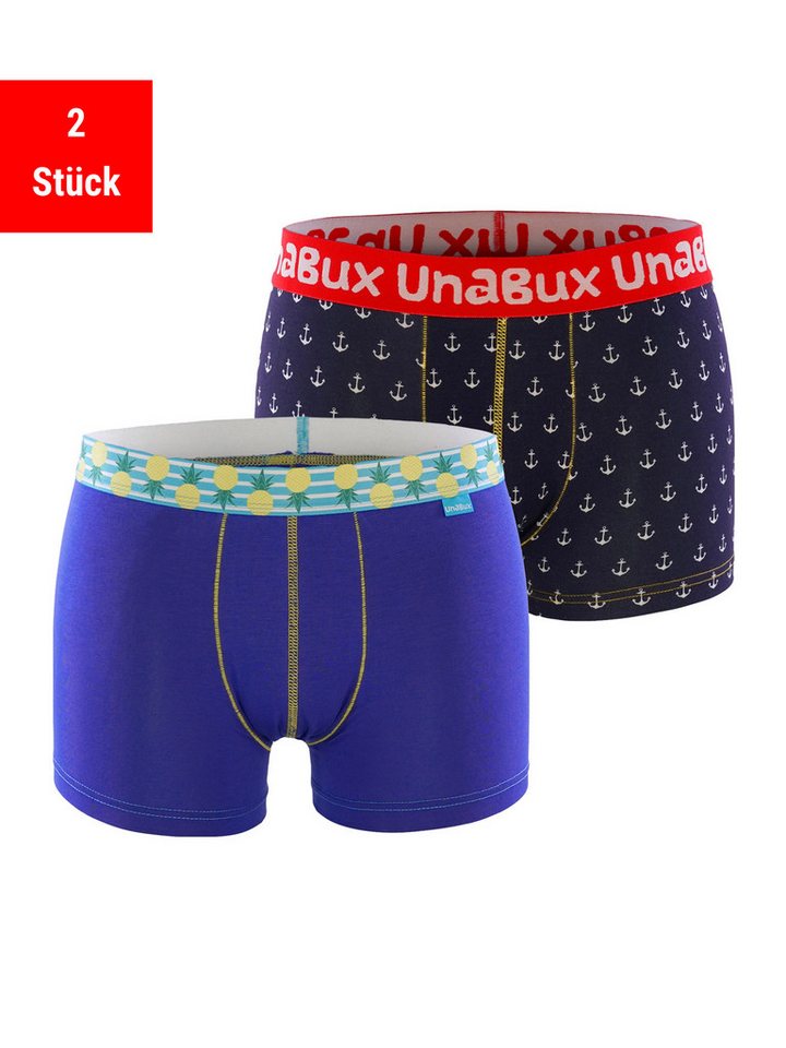 UnaBux Retro Pants Boxer Briefs RUPERT / FIVE FINGERS (2-St) von UnaBux