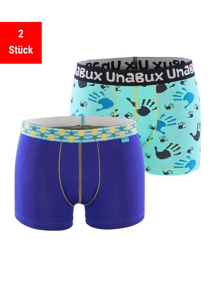 UnaBux Retro Pants Boxer Briefs RUPERT / FIVE FINGERS (2-St) von UnaBux