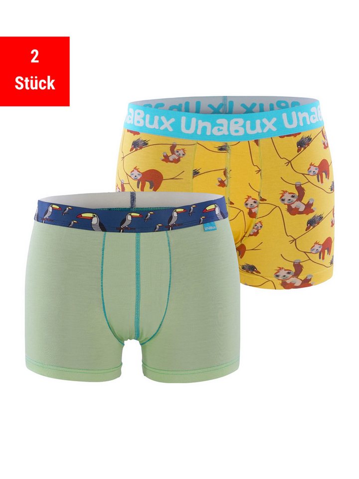 UnaBux Retro Pants Boxer Briefs TUCAN DANDY / FIVE FINGERS (2-St) von UnaBux