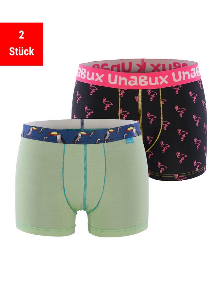 UnaBux Retro Pants Boxer Briefs TUCAN DANDY / FIVE FINGERS (2-St) von UnaBux
