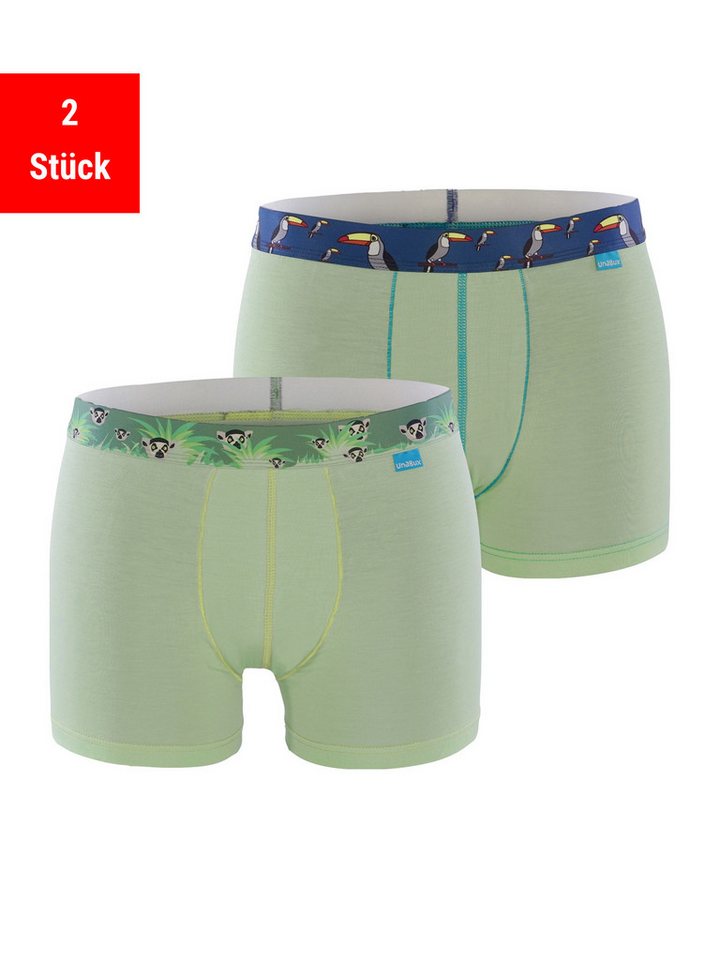 UnaBux Retro Pants Boxer Briefs TUCAN DANDY / FIVE FINGERS (2-St) von UnaBux