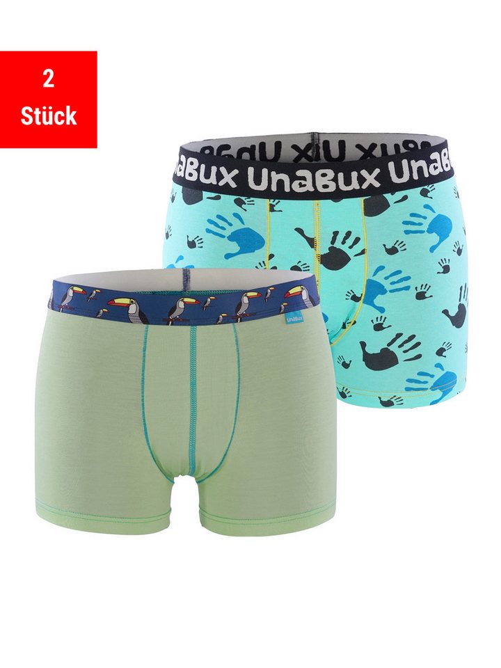 UnaBux Retro Pants Boxer Briefs TUCAN DANDY / FIVE FINGERS (2-St) von UnaBux