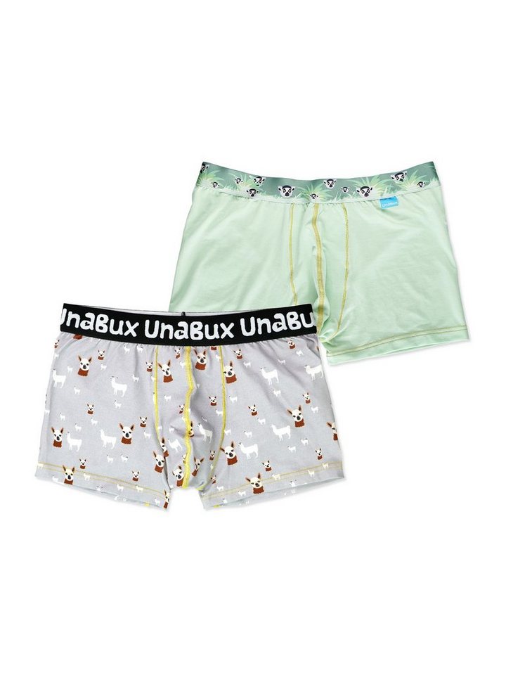 UnaBux Boxer Boxer Briefs WOOLHEAD / FIVE FINGERS (2-St) von UnaBux