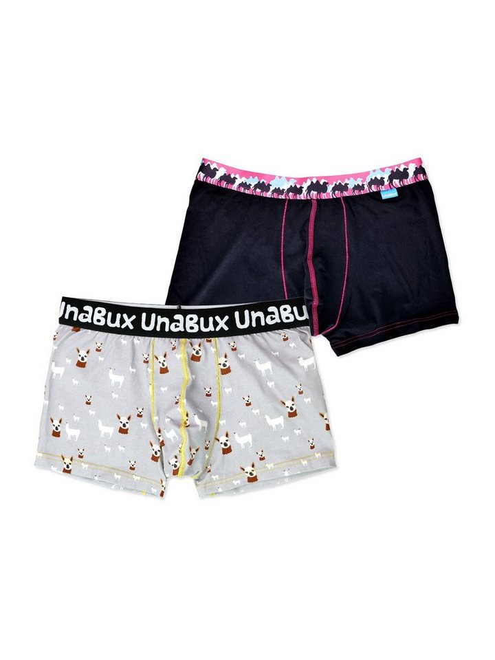 UnaBux Boxer Boxer Briefs WOOLHEAD / FIVE FINGERS (2-St) von UnaBux
