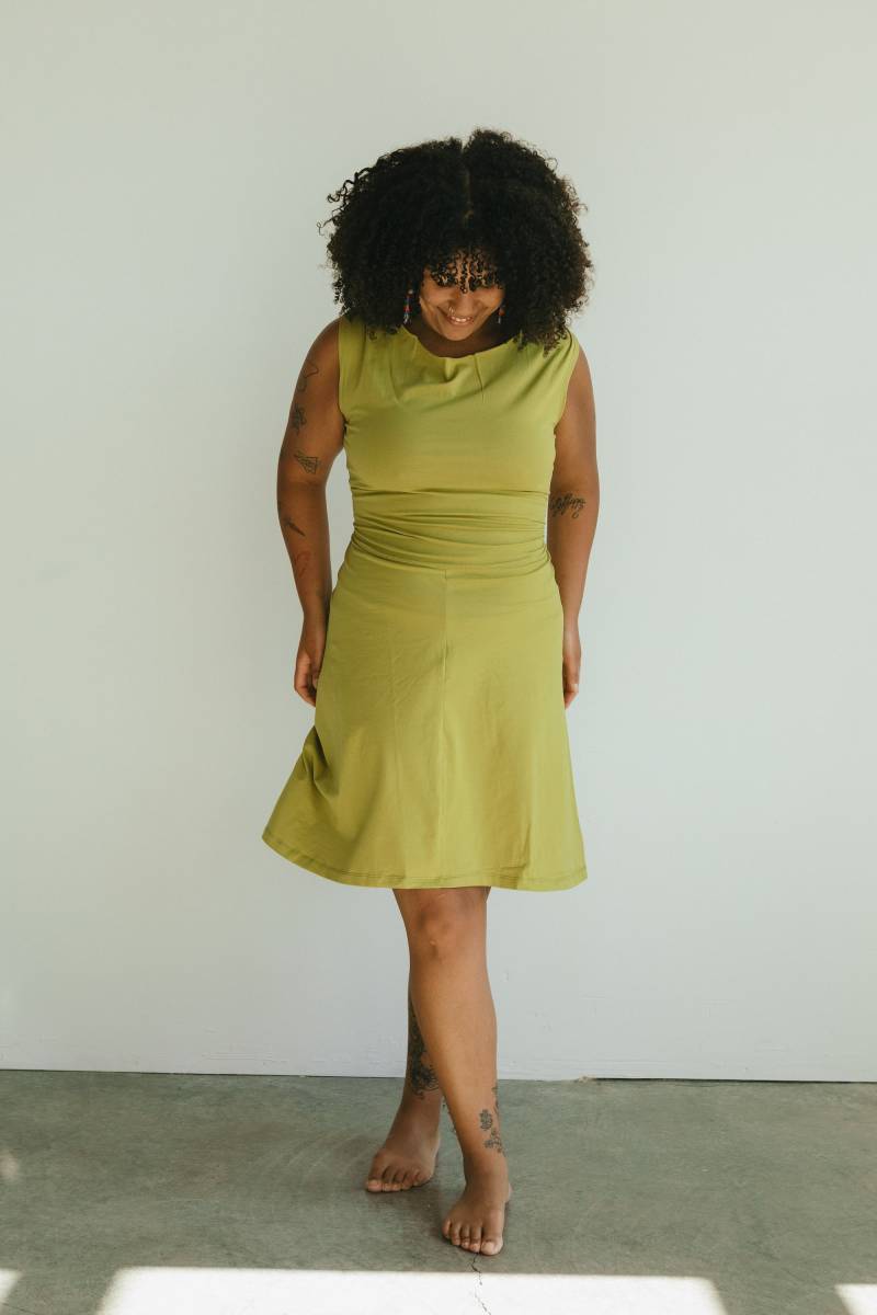 Paradise Dress - Rückenfreies Kleid Sommerkleid Aus Bio Baumwolle von UnaPlumaShop