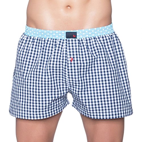Unabux Boxershorts Boxers Boxer Shorts Webboxer Unterwaesche Unterhose Briefs - Groesse XXL von Unabux