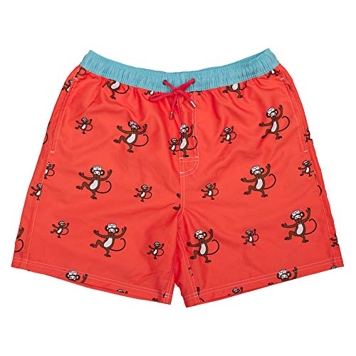 Unabux Badeshorts Boardshorts Strandshorts Shorts Badehose Farbwahl, Grösse:XXL - 8-56, Farbe:Design 03 von Unabux