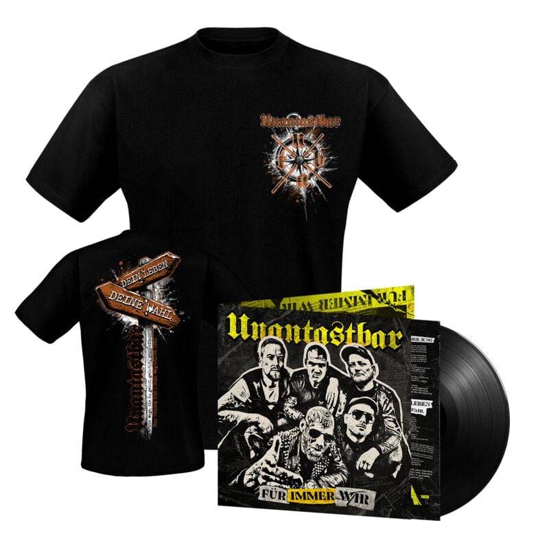 Für immer Wir von Unantastbar - LP & T-Shirt (Limited Edition, Standard) von Unantastbar