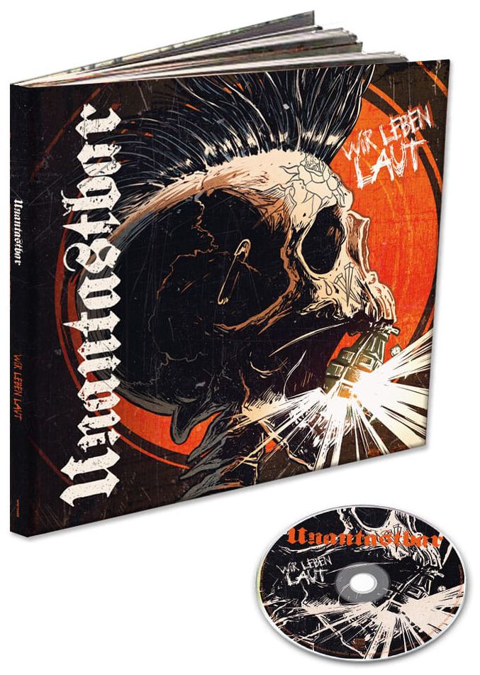 Wir leben laut von Unantastbar - CD (Earbook, Limited Edition) von Unantastbar