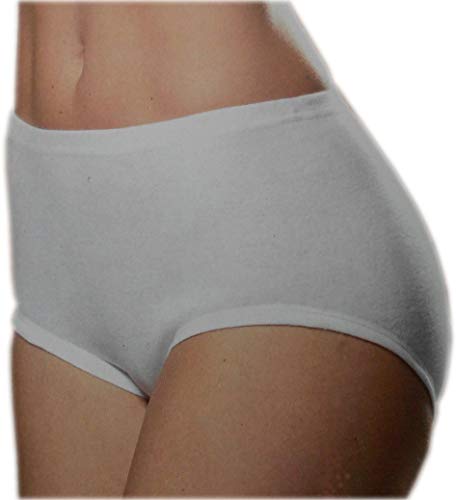 Unbekannt 10 Stück Damen Hüftslip Damenslip Baumwollslip 100% Bio-Baumwolle (M 40/42) von Unbekannt