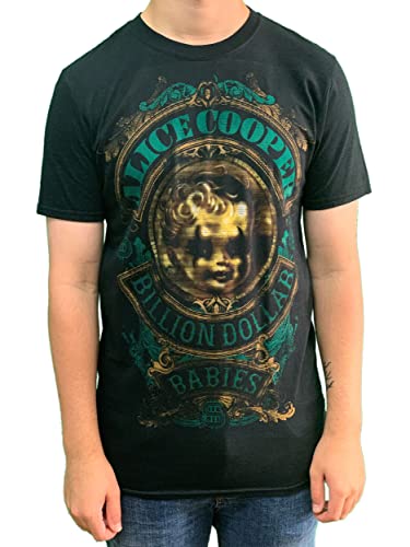 Alice Cooper Herren T-Shirt, Gr. Large, schwarz von ALICE COOPER