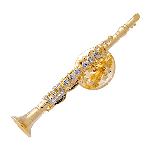 Unbekannt Anstecker Klarinette - Schönes Geschenk für Musiker mit Geschenkverpackung von Unbekannt