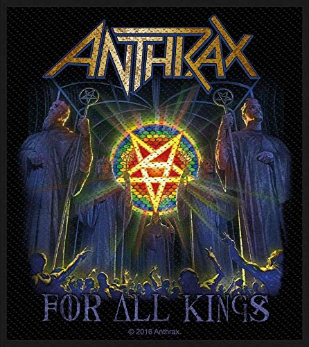 Anthrax For All Kings Aufnäher Anthrax Patch Gewebt & Lizenziert !! von Unbekannt