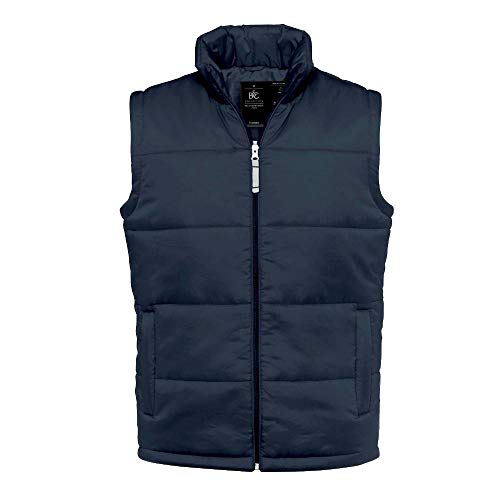 B&C - gefütterte Weste 'Bodywarmer Men' L,Navy von Unbekannt