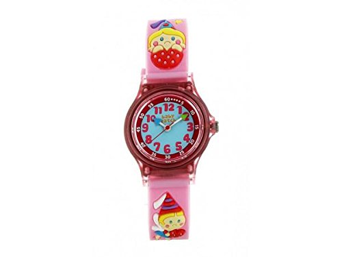 Baby Watch Kinder-Armbanduhr ABC Magique Quarz Rosa ABC Magique von Baby Watch