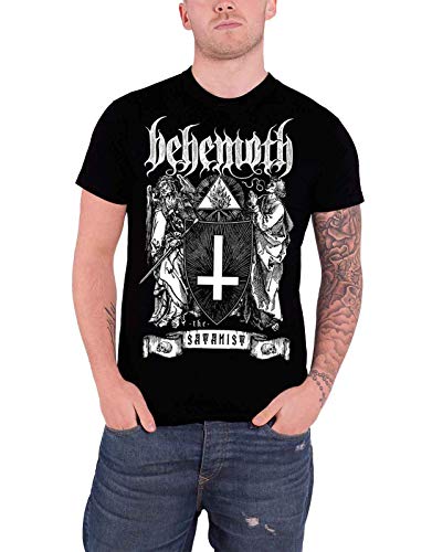 Behemoth The Satanist offiziell Herren Nue Schwarz T Shirt von Behemoth