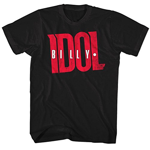 Billy Idol - Herren Idologo T-Shirt, Large, Black von Unbekannt