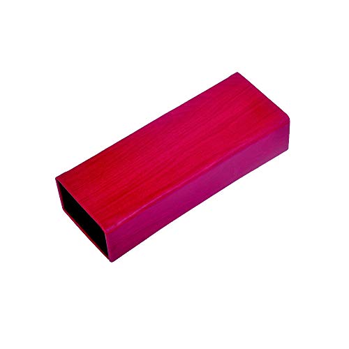 Brillenetui Tragbare Brillenbox Unisex Brillenetui Aufbewahrungsbox Brillen Aufbewahrungsbox Retro Brillen Box für Zuhause Rot Praktisch und Praktisch von Unbekannt