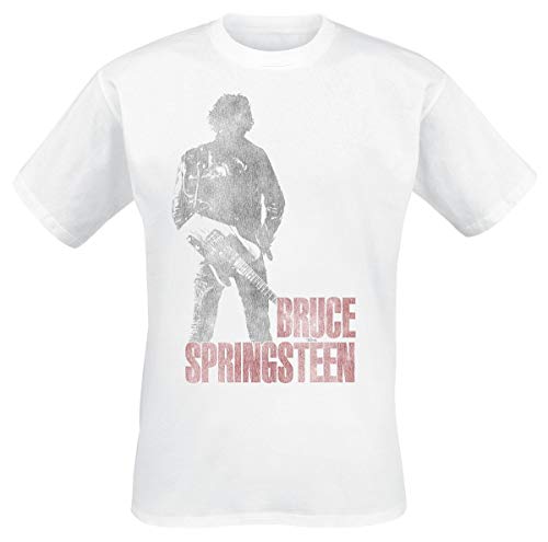 Bruce Springsteen Hologram T-Shirt weiß XXL von Bruce Springsteen