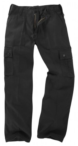 Cargo-Hose, Camouflage, für Jugendliche/ Kinder Gr. 13 Jahre, schwarz von Army