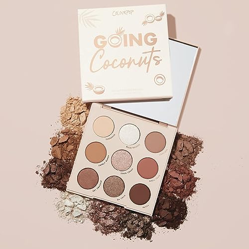 Colourpop Going Coconuts Pressed Powder Eyeshadow Palette von Unbekannt