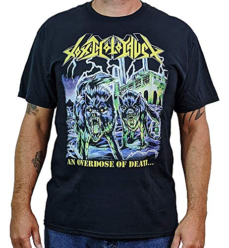 Costume Toxic Holocaust (Overdose of Death) Herren T-Shirt, Schwarz , L von Unbekannt