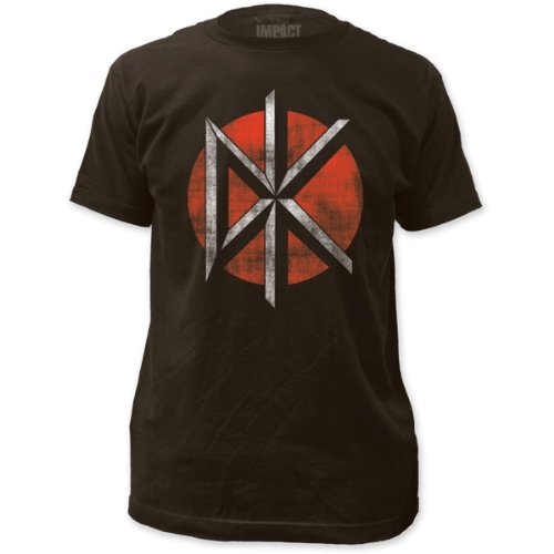 Dead Kennedys – Herren Ausgestattet Distressed Logo T-Shirt in Schwarz Gr. La... von Unbekannt
