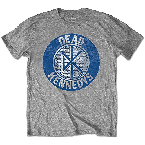 Dead Kennedys - Vintage Circle T-Shirt, Farbe: Grau, Größe: XL von Unbekannt