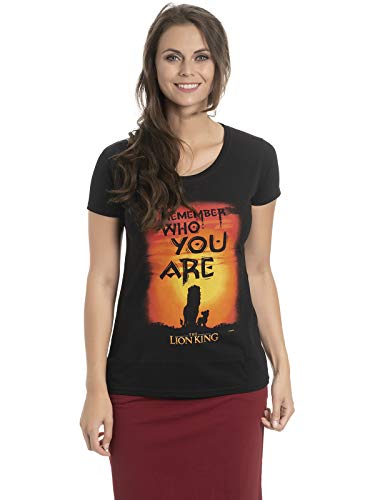 Der König der Löwen - Damen T-Shirt - Sun Down (Schwarz) (S-L) (M) von Unbekannt