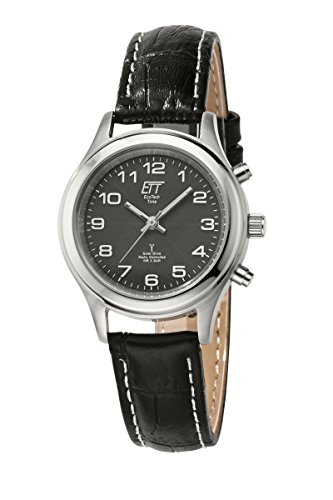 ETT Eco Tech Time Funk Solar Damen Uhr Analog mit Leder Armband ELS-11331-51L von ETT Eco Tech Time