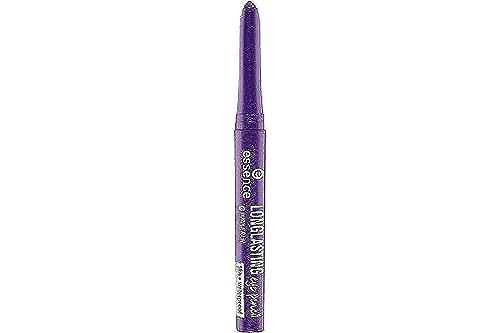 essence LONG-LASTING eye pencil, Kajal, Nr. 27 purple rain, violett, definierend, langanhaltend, Nanopartikel frei, ohne Parfüm, ölfrei (0,28g) von essence cosmetics