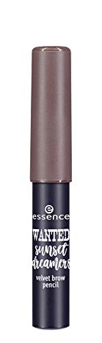 Essence Wanted: sunset dreamers velvet brow pencil Nr. 01 sunshine on my mind Inhalt: 1,7g Augenbrauenstift für perfecte Definition von essence cosmetics