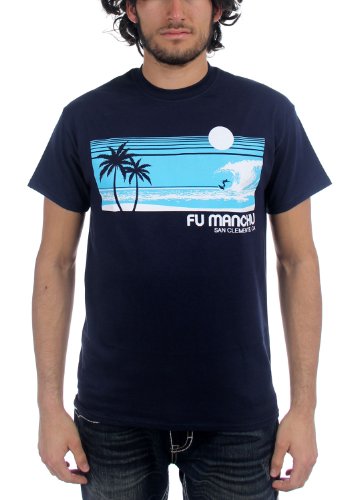 FU MANCHU - Fu Manchu - Herren Surf San Clemente T-Shirt in Nayv, X-Large, Nayv von Unbekannt