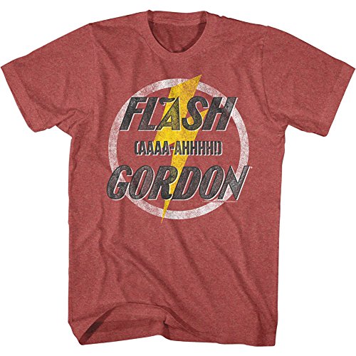 Flash Gordon - - Herren AAAA-Ahhhhh! T-Shirt, Large, Red Heather von Unbekannt