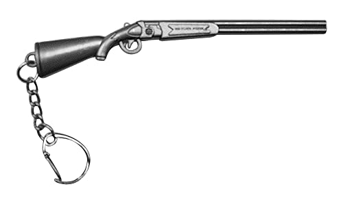 Groß Schlüsselanhänger Gewehr Schrotflinte Doppelfass-Flinte. von Unbekannt