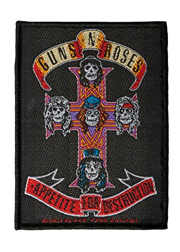 Unbekannt Guns´n´Roses Aufnäher - Appetite For Destruction - Guns´n´Roses Patch - Gewebt & Lizenziert !! von Unbekannt