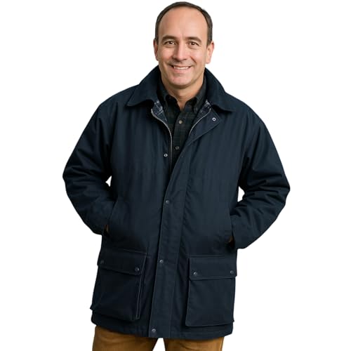 Herren Premium British Unpadded Wax Regen Jacke / Coat Mantel by GAME von Game Technical Apparel