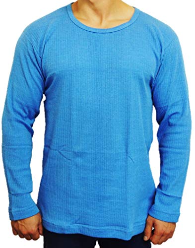 Herren Thermo Unterhemd In der Größe 2XL-6XL (5XL, Blauton) von Unbekannt