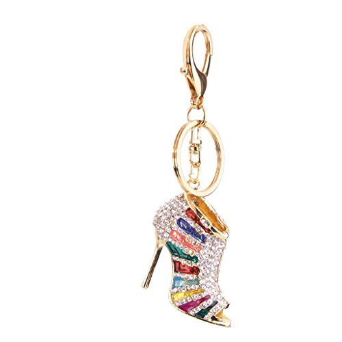 High Heels Form Schlüsselanhänger Schlüsselring Anhänger Halter Bunt von Unbekannt