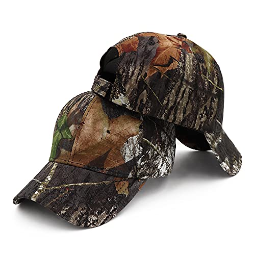 ISWMM Unisex Baseball Cap mit Klettverschluss Jagd Dschungel Hut Schießmütze Golf Cap Camouflage Cap, Kbmo2, von Unbekannt