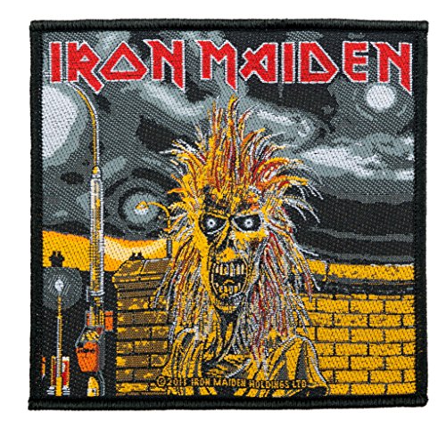Unbekannt Iron Maiden Aufnäher - First Album - Iron Maiden Patch - Gewebt & Lizenziert !! von Unbekannt