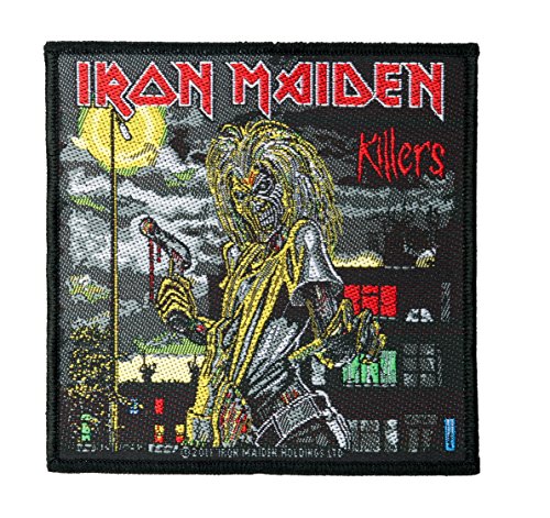 Unbekannt Iron Maiden Aufnäher - Killers - Iron Maiden Patch - Gewebt & Lizenziert !! von Unbekannt