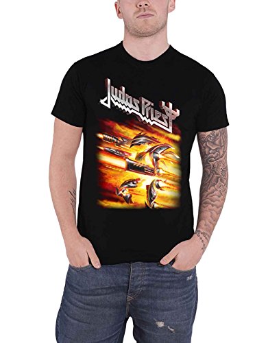 Judas Priest T Shirt Firepower Album Band Logo Nue offiziell Herren von Judas Priest