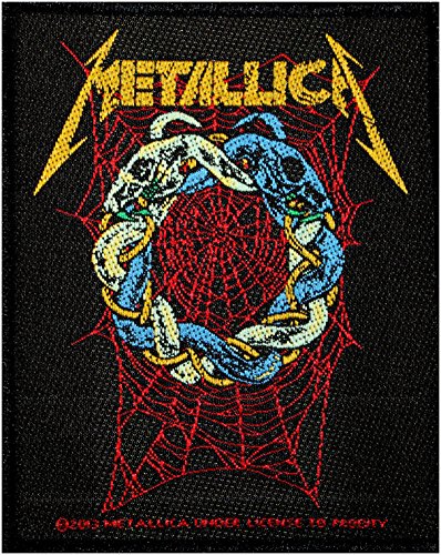 METALLICA Aufnäher TANGLED WEB Patch gewebt 8 x 10 cm von unbekannt