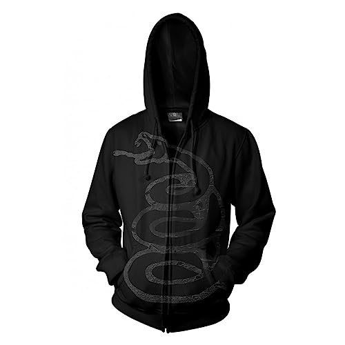 Metallica Black Album Burnished Zip-Jacke/Reißverschlussjacke XL von Metallica