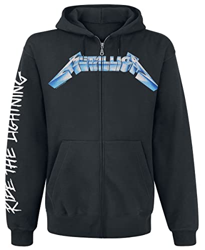 Metallica Ride The Lightning Männer Kapuzenjacke schwarz M von Metallica